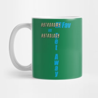 Astronomy vs Astrology Mnemonic Device Mug